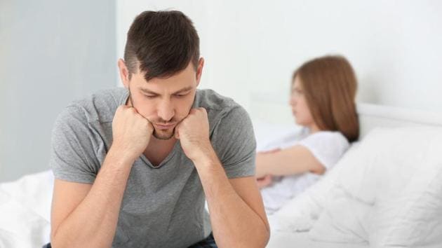 The study found that persistent erectile dysfunction continued despite stopping the use of the drug and continued despite taking Viagra.(Shutterstock)