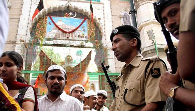 According to the dargah administration, no security arrangements were in place at the time of the blast because few had even imagined that such an incident could occur. (HT File/Deepak Sharma) According to the dargah administration, no security arrangements were in place at the time of the blast because few had even imagined that such an incident could occur. (HT File/Deepak Sharma)