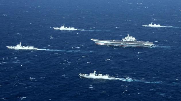 The Japanese and US navies are conducting joint exercises in the East China Sea. The drill involves Japanese destroyers and a US Navy carrier strike group. (AFP File/ Representational Photo) The Japanese and US navies are conducting joint exercises in the East China Sea. The drill involves Japanese destroyers and a US Navy carrier strike group. (AFP File/ Representational Photo)