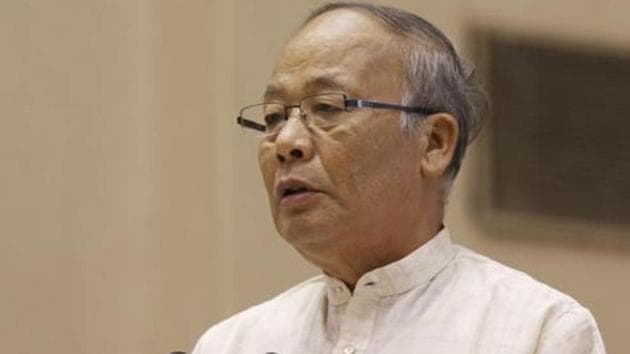 Manipur chief minister Okram Ibobi Singh.(Virendra Singh Gosain/HT File Photo)