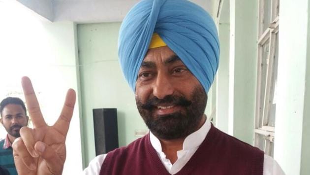 AAP candidate Sukhpal Singh Khaira wins from Bholath. (HT File Photo)