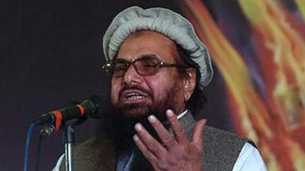 Hafiz Saeed is the founder of the banned Lashkar-e-Taiba terrorist group, which carried out the 2008 Mumbai attack. India has urged the UN to declare outfits like the Haqqani network, Lashkar-e-Taiba and JeM to be treated as terror groups. (File Photo) Hafiz Saeed is the founder of the banned Lashkar-e-Taiba terrorist group, which carried out the 2008 Mumbai attack. India has urged the UN to declare outfits like the Haqqani network, Lashkar-e-Taiba and JeM to be treated as terror groups. (File Photo)