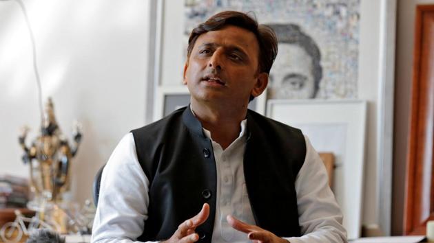 UP chief minister Akhilesh Yadav during an interview in Lucknow, February 22. (REUTERS) UP chief minister Akhilesh Yadav during an interview in Lucknow, February 22. (REUTERS)