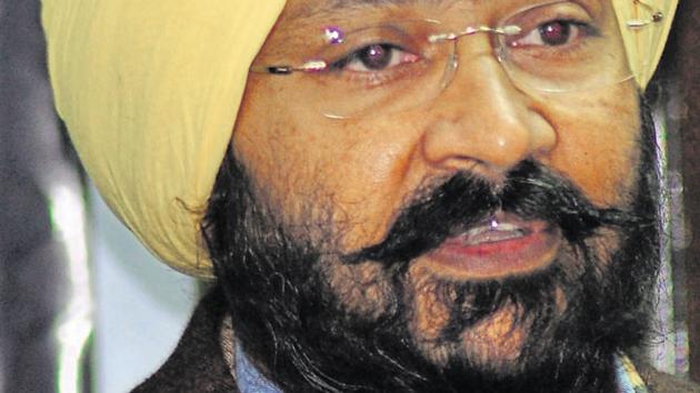 SAD leader Parminder Singh Dhindsa wins from Lehra. (HT File Photo)