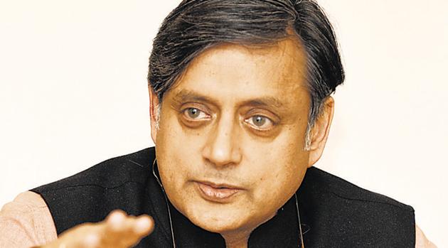 Congress MP Shashi Tharoor.(Sonu Mehta/ HT File)
