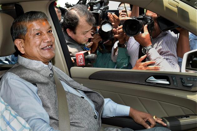 Outgoing chief minister Harish Rawat lost the election from Haridwar (rural) and Kichha constituencies. (PTI) Outgoing chief minister Harish Rawat lost the election from Haridwar (rural) and Kichha constituencies. (PTI)
