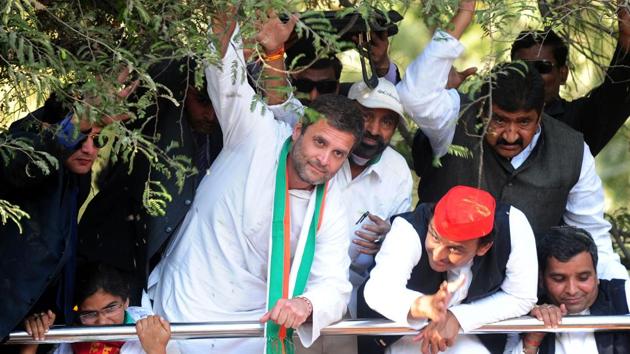 Congress vice-president Rahul Gandhi took to Twitter to congratulate Prime Minister Narendra Modi and the BJP for their victory in Uttar Pradesh and Uttarakhand.(AFP file photo)