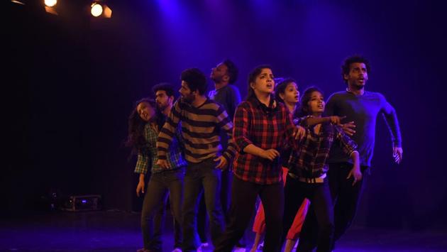 The production showcases how this choice affects not only them but everything around , including  dreams, family and friends. (Sonu Mehta/HT PHOTO) 