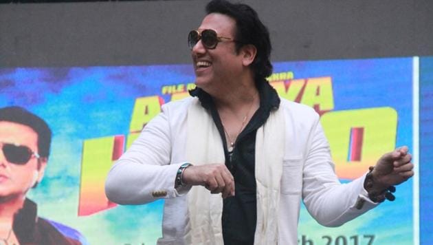 Actor Govinda during the promotion of film Aa Gaya Hero at Alegria College Fest in Mumbai, on February 10, 2017. (IANS) Actor Govinda during the promotion of film Aa Gaya Hero at Alegria College Fest in Mumbai, on February 10, 2017. (IANS)