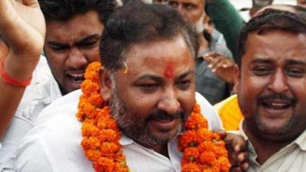Dayashankar Singh was the BJP’s vice-president in Uttar Pradesh when he was expelled in July for linking Mayawati to a prostitute, triggering outrage.(HT File Photo)