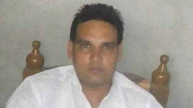 Raju alias Rajesh one of the victim killed in the shooting between truck union groups.(HT Photo)