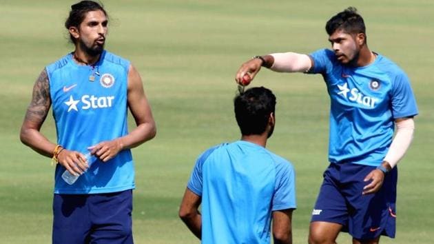 Umesh Yadav and Ishant Sharma have been quite impressive for India against Australia in the on-going Test series.(PTI)