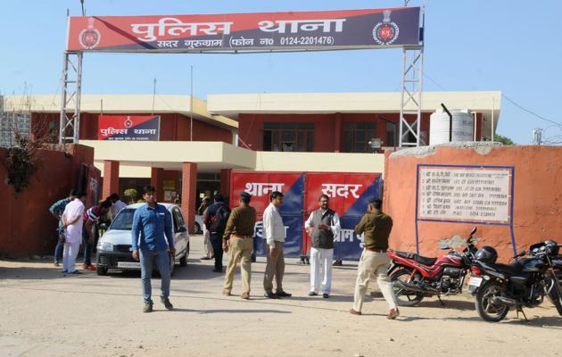 A murder case has been filed at the Sadar police station in Gurgaon.(HT File)