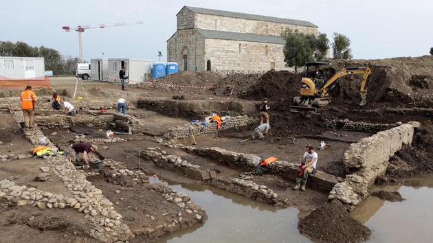 350 archaeological remains were discovered in Narmada Vallery under Khargone district in Madhya Pradesh.(AFP File Photo)