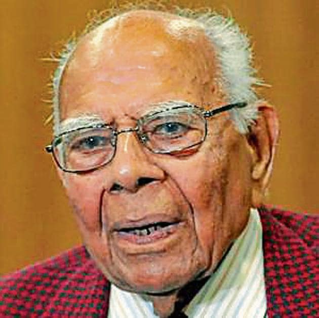 Noted senior lawyer Ram Jethmalani (PTI File Photo) Noted senior lawyer Ram Jethmalani (PTI File Photo)
