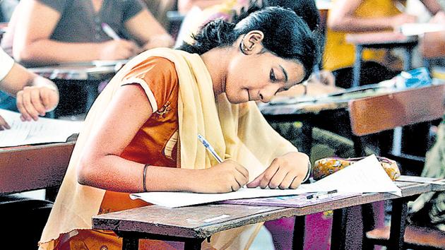 The squads will closely monitor the UP board’s class 12 board exams to check cheating incidents.(Prasad Gori/HT Representative Photo)
