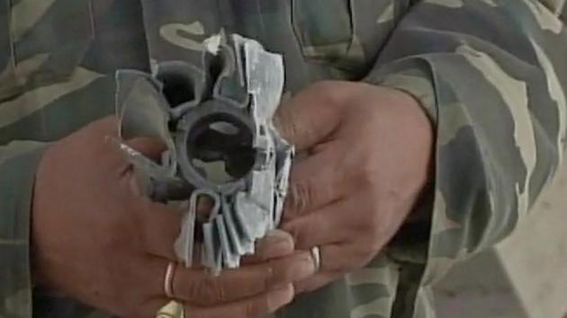 Shelling from Pakistani side damaged Trade Facilitation Centre in Poonch’s Chakan Da Bagh.(ANI)