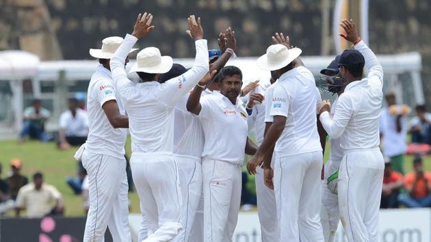 Rangana Herath became the leading left-arm spinner in Test history during Sri Lanka’s 259-run win against Bangladesh in Galle. (AFP) Rangana Herath became the leading left-arm spinner in Test history during Sri Lanka’s 259-run win against Bangladesh in Galle. (AFP)