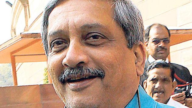 Manohar Parrikar has resigned as the defence minister to take oath as Goa chief minister. (HT File Photo) Manohar Parrikar has resigned as the defence minister to take oath as Goa chief minister. (HT File Photo)