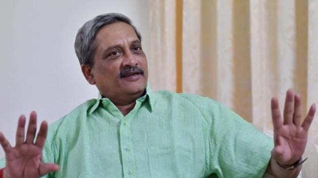 Manohar Parrikar is set to take oath as the chief minister of Goa on Tuesday after the BJP cobbled a coalition to form a government in the state even as the Congress cried foul.(PTI File Photo)