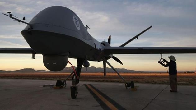 The US Army is permanently stationing an attack drone system and its support personnel in South Korea amid ongoing tensions with the North Korea. (Getty Images) The US Army is permanently stationing an attack drone system and its support personnel in South Korea amid ongoing tensions with the North Korea. (Getty Images)