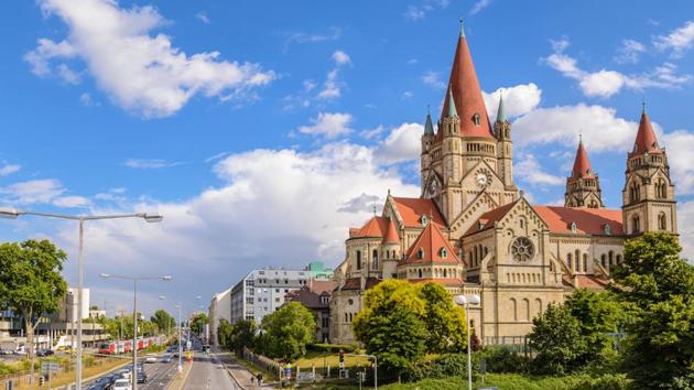 The Saint Francis of Assisi Church in Vienna, Austria.(Shutterstock)