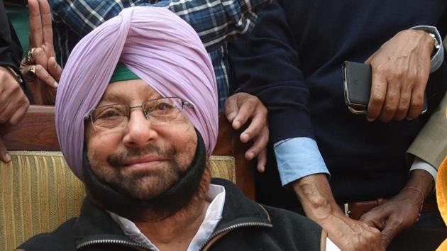 Punjab’s chief minister-elect Amarinder Singh (HT Photo) Punjab’s chief minister-elect Amarinder Singh (HT Photo)
