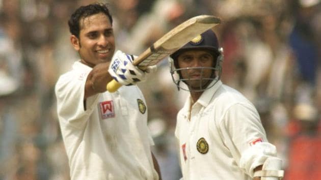 VVS Laxman notched up 281, the-then highest individual score for India in Tests and he shared a 376-run stand with Rahul Dravid, who smashed 180 while batting at No.6.(Getty Images)