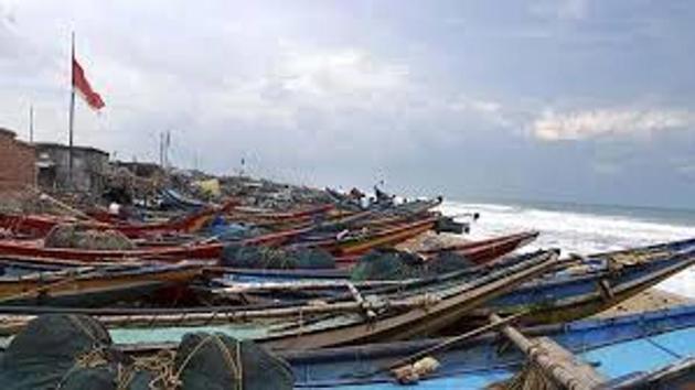 The Tajpur beach may undergo a radical change if the project comes up.(HT Photo) The Tajpur beach may undergo a radical change if the project comes up.(HT Photo)
