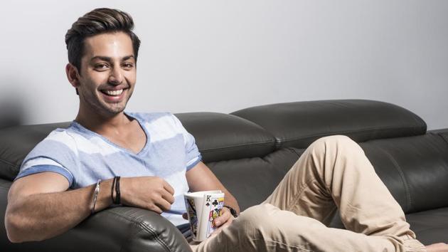 Himansh Kohli became a household name for his role Raghav Oberoi in the TV show Humse Hai Life.(Aalok Soni/ Hindustan Times)