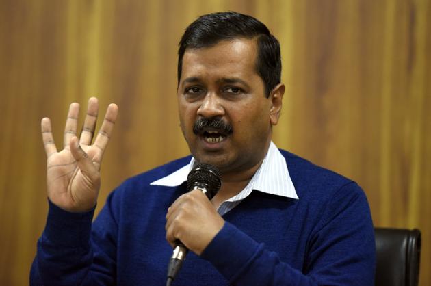 Kejriwal had recently released a video message in which he alleged that the sitting councillors have converted the MCDs into a hub of corruption and have amassed wealth disproportionate to their incomes.(HT File Photo)