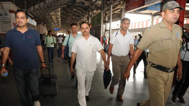 During the course of the investigation, Tomar was taken to the university in Bihar, where he claimed to have graduated from.(Ashok Dutta/HT Photo) During the course of the investigation, Tomar was taken to the university in Bihar, where he claimed to have graduated from.(Ashok Dutta/HT Photo)