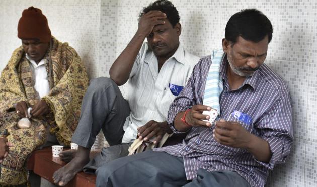 On Tuesday, the victim’s father, Jeevanantham (centre), filed a police complaint alleging that his son was facing harassment in Jawaharlal Nehru University in Delhi because of his caste. (Sushil Kumar/HT Photo) On Tuesday, the victim’s father, Jeevanantham (centre), filed a police complaint alleging that his son was facing harassment in Jawaharlal Nehru University in Delhi because of his caste. (Sushil Kumar/HT Photo)