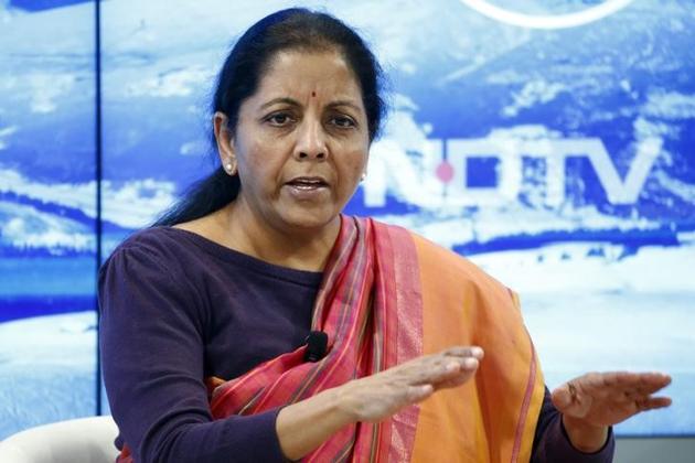 Nirmala Sitharaman, Minister of State for Commerce and Industry of India attends the World Economic Forum (WEF) annual meeting in Davos, Switzerland January 19, 2017. REUTERS/Ruben Sprich/Files Nirmala Sitharaman, Minister of State for Commerce and Industry of India attends the World Economic Forum (WEF) annual meeting in Davos, Switzerland January 19, 2017. REUTERS/Ruben Sprich/Files