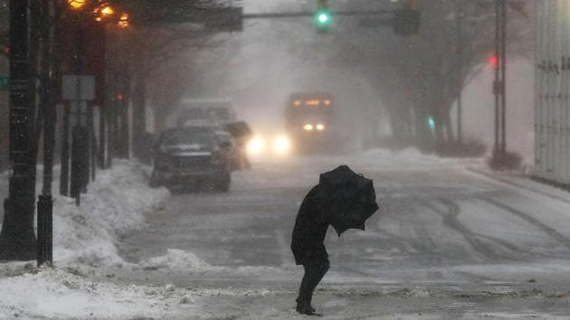 In Pictures: Snowstorm Hits North-eastern United States | Hindustan Times