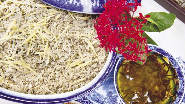 The nawab of Avadh’s chef would make a special khichri for his master that looked like (Karam Puri,) The nawab of Avadh’s chef would make a special khichri for his master that looked like (Karam Puri,)
