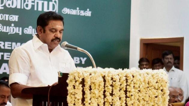 The K Palaniswami government on Thursday presented its maiden budget in the assembly where a reference to AIADMK General Secretary V K Sasikala by Finance Minister D Jayakumar invited strong protests from the opposition DMK.(PTI File Photo)