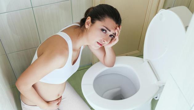 Morning sickness is a symptom of pregnancy that involves nausea or vomiting.(Shutterstock) Morning sickness is a symptom of pregnancy that involves nausea or vomiting.(Shutterstock)