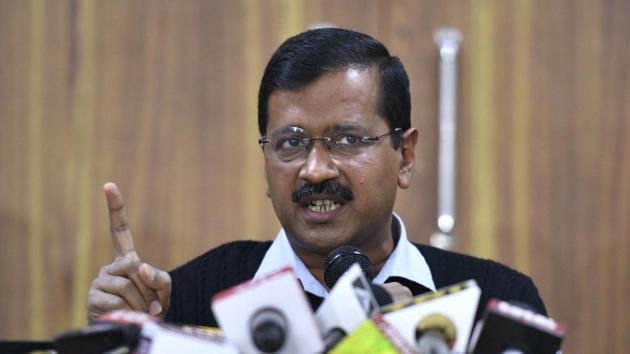 In a letter to party volunteers, Kejriwal reminded them of the party’s political “success” in a short span of time. (Arun Sharma/HT PHOTO) In a letter to party volunteers, Kejriwal reminded them of the party’s political “success” in a short span of time. (Arun Sharma/HT PHOTO)