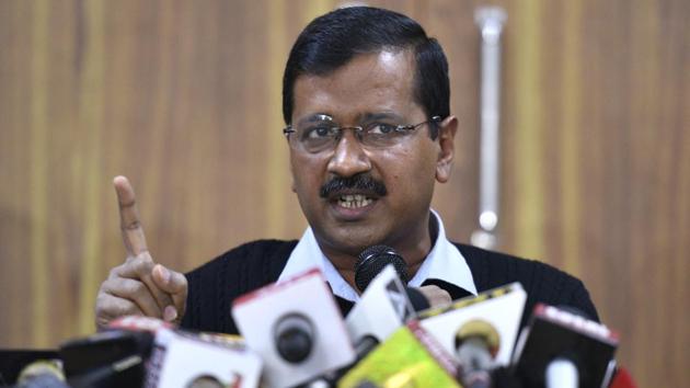 Delhi CM Arvind Kejriwal sent out a letter to all registered AAP volunteers where he wrote that winning or losing is part of the political adventure and there is no reason for them to give up. (Arun Sharma/HT PHOTO) Delhi CM Arvind Kejriwal sent out a letter to all registered AAP volunteers where he wrote that winning or losing is part of the political adventure and there is no reason for them to give up. (Arun Sharma/HT PHOTO)