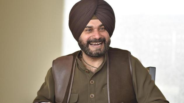 Navjot Singh Sidhu, cabinet minister (HT Photo)