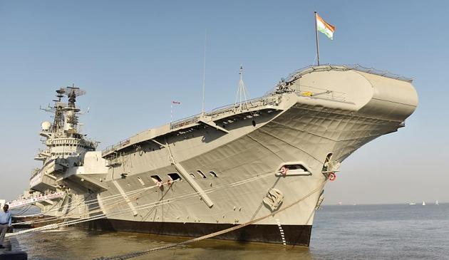 INS Viraat could become underwater destination off Konkan coast.(HT file)