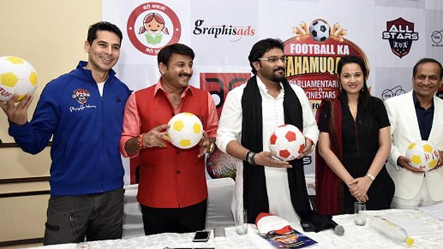 Babul Supriyo has been appointed as vice-president of the local organising committee for the 2017 FIFA U-17 World Cup. (Hindustan Times via Getty Images) Babul Supriyo has been appointed as vice-president of the local organising committee for the 2017 FIFA U-17 World Cup. (Hindustan Times via Getty Images)