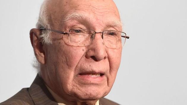 A committee headed by Pakistan’s foreign affairs advisor Sartaj Aziz reportedly proposed fifth province status for the strategic region. (AFP File) A committee headed by Pakistan’s foreign affairs advisor Sartaj Aziz reportedly proposed fifth province status for the strategic region. (AFP File)