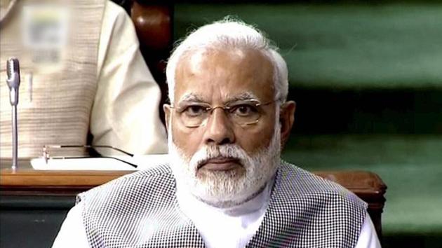 Prime Minister Narendra Modi attended the Rajya Sabha on Thursday.(PTI File Photo)