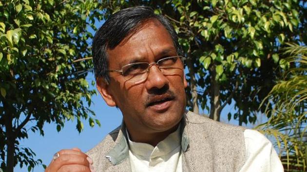 Trivendra Sing Rawat is considered close to BJP national president Amit Shah. (HT Photo) Trivendra Sing Rawat is considered close to BJP national president Amit Shah. (HT Photo)