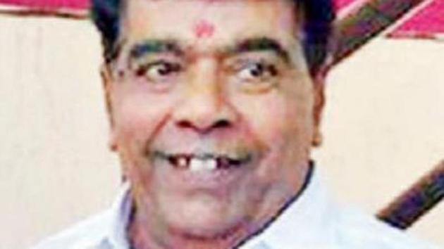 A photo of Jignesh Kishore bhai Bhajiawala, who is accused of converting huge amount of unaccounted money, post demonetisation, into new high denomination currency.(Twitter/AN)