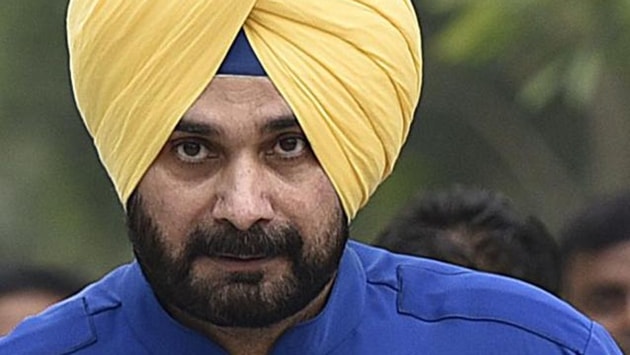 Sidhu was widely speculated to become the deputy chief minister but got the number three slot in chief minister Amarinder Singh’s Cabinet.(HT File Photo)