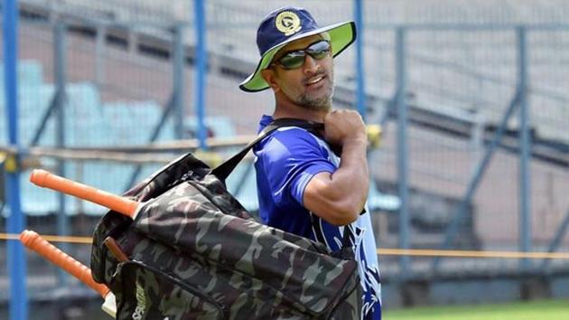 MS Dhoni is currently leading Jharkhand state cricket team in the Vijay Hazare Trophy.(PTI)