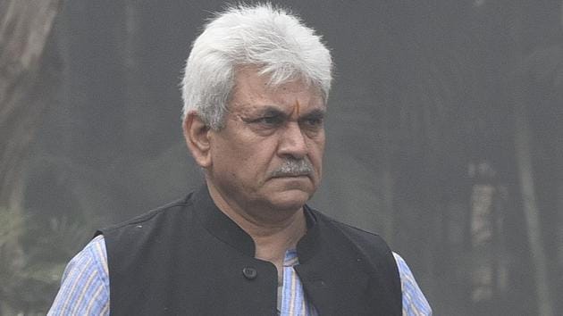 Union minister Manoj Sinha(Sonu Mehta/HT File Photo)
